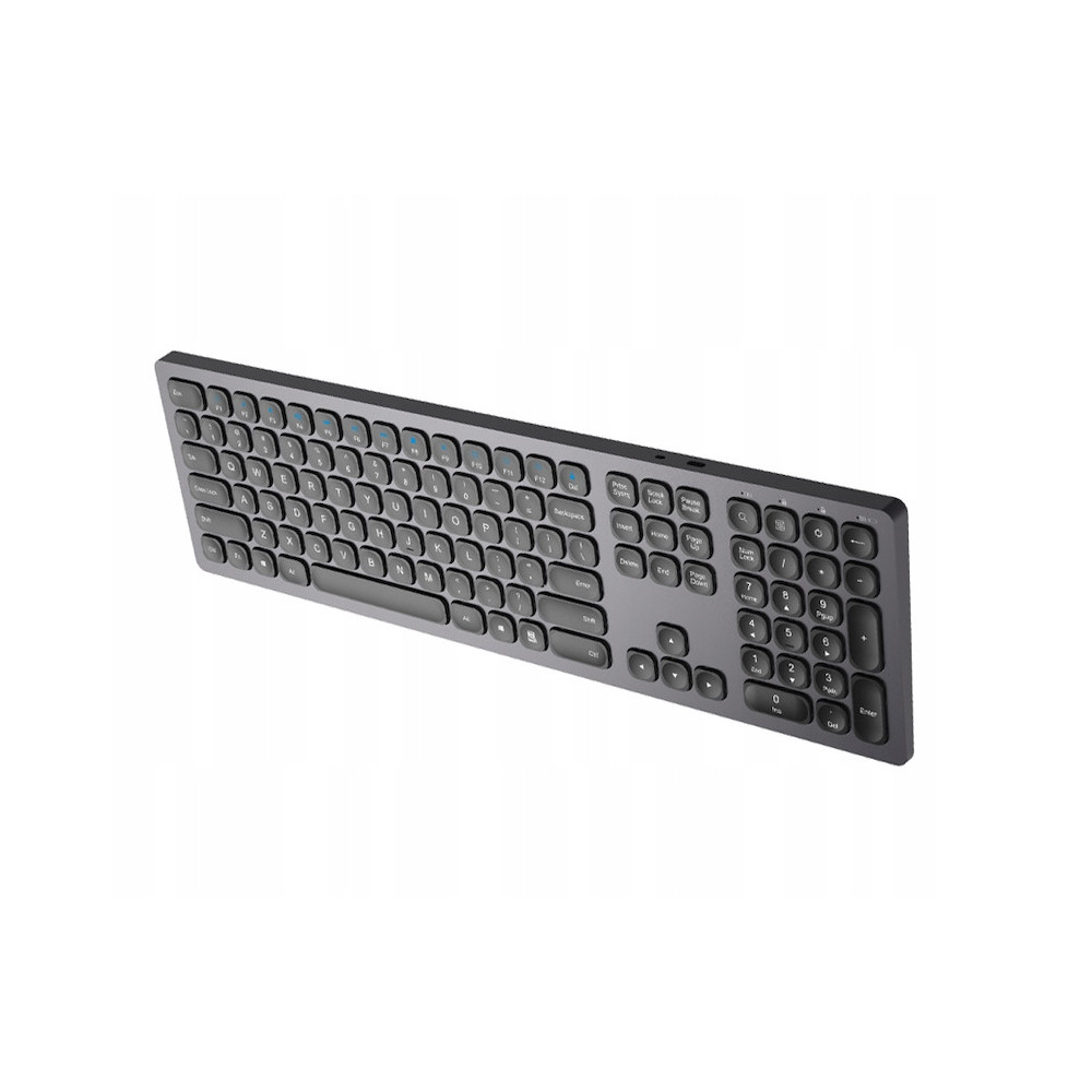 PEŁNOWYMIAROWA KLAWIATURA BEZPRZEWODOWA BK9805 BLUETOOTH 5.0 2.4G