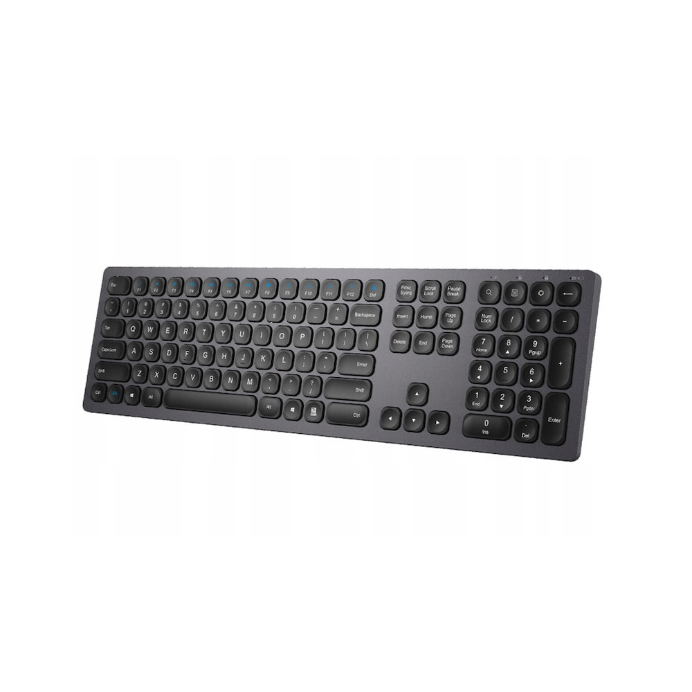 PEŁNOWYMIAROWA KLAWIATURA BEZPRZEWODOWA BK9805 BLUETOOTH 5.0 2.4G