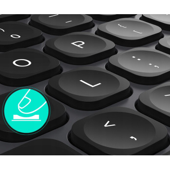 PEŁNOWYMIAROWA KLAWIATURA BEZPRZEWODOWA BK9805 BLUETOOTH 5.0 2.4G