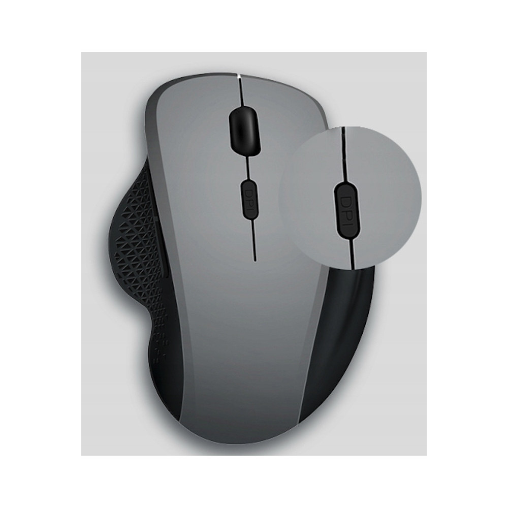 MYSZ BEZPRZEWODOWA BM09 BLUETOOTH 5.0 2.4G LED AKUMULATOR DPI 1600
