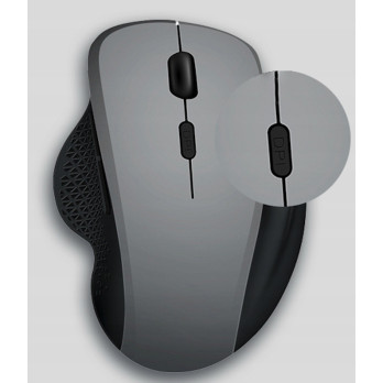 MYSZ BEZPRZEWODOWA BM09 BLUETOOTH 5.0 2.4G LED AKUMULATOR DPI 1600