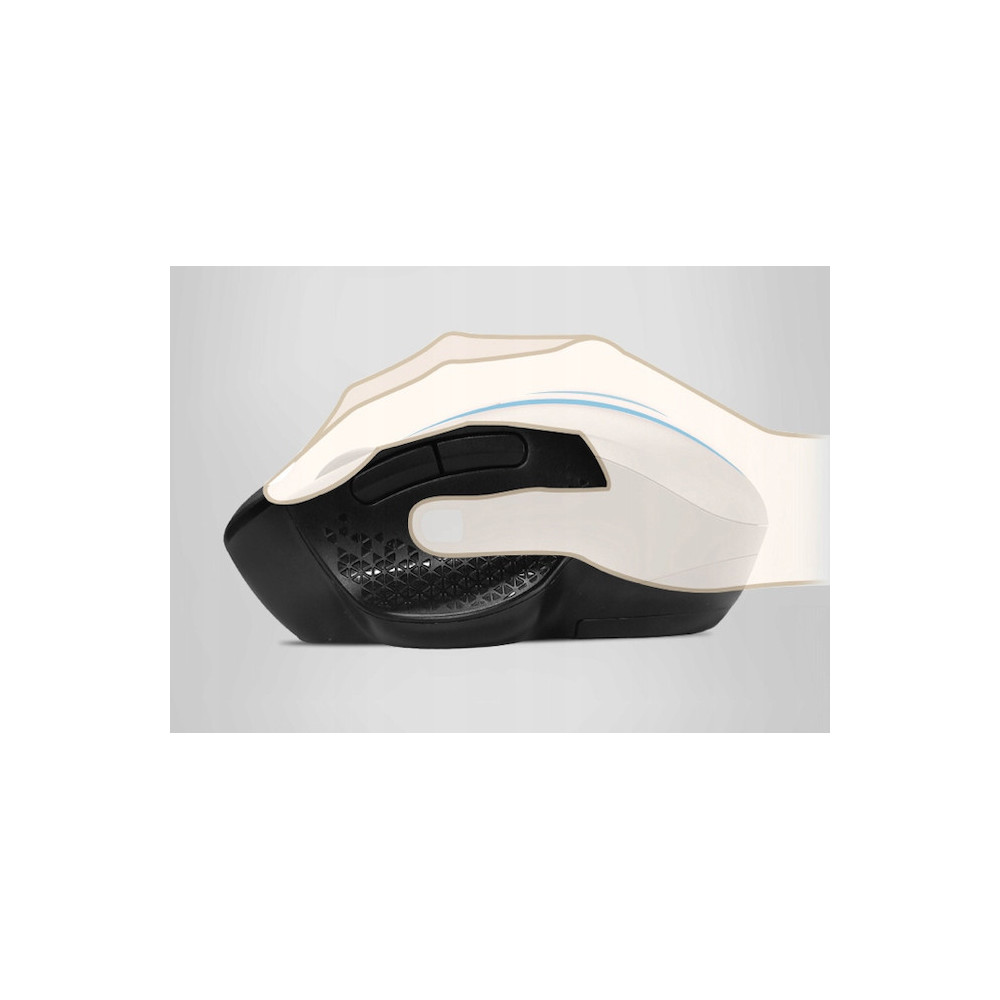 MYSZ BEZPRZEWODOWA BM09 BLUETOOTH 5.0 2.4G LED AKUMULATOR DPI 1600