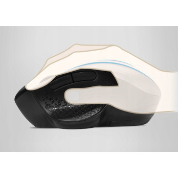 MYSZ BEZPRZEWODOWA BM09 BLUETOOTH 5.0 2.4G LED AKUMULATOR DPI 1600