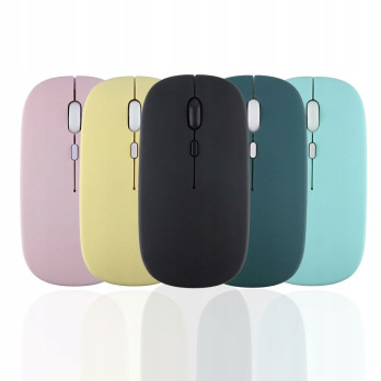 BEZPRZEWODOWA MYSZ BLUETOOTH CICHA IOS ANDROID WINDOWS 1600 DPI KOLORY