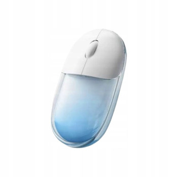 MYSZ BEZPRZEWODOWA BM627 TRANSPARENTNA BLUETOOTH + 2.4GHz RGB KOLORY