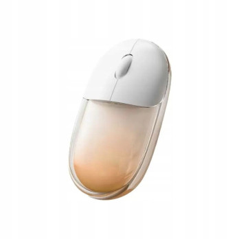 MYSZ BEZPRZEWODOWA BM627 TRANSPARENTNA BLUETOOTH + 2.4GHz RGB KOLORY
