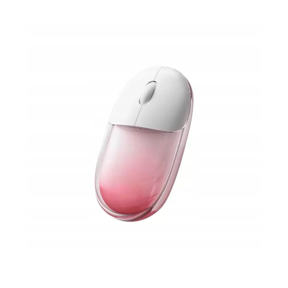 MYSZ BEZPRZEWODOWA BM627 TRANSPARENTNA BLUETOOTH + 2.4GHz RGB KOLORY