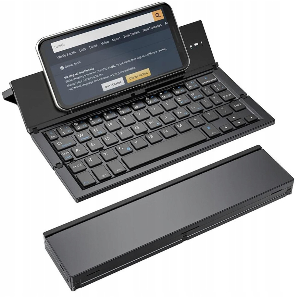 KLAWIATURA BLUETOOTH SKŁADANA BEZPRZEWODOWA IOS ANDROID WINDOWS ULTRA SLIM