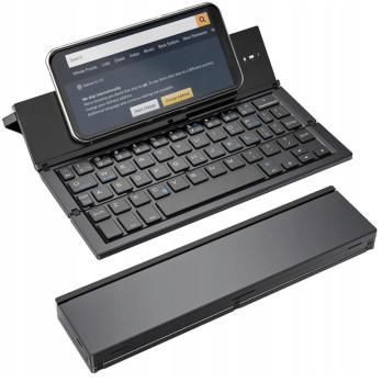 KLAWIATURA BLUETOOTH SKŁADANA BEZPRZEWODOWA IOS ANDROID WINDOWS ULTRA SLIM