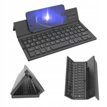 KLAWIATURA BLUETOOTH SKŁADANA BEZPRZEWODOWA IOS ANDROID WINDOWS ULTRA SLIM