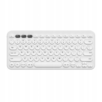 KLAWIATURA BEZPRZEWODOWA BK021 BLUETOOTH 5.0 IOS ANDROID WINDOWS BIAŁA