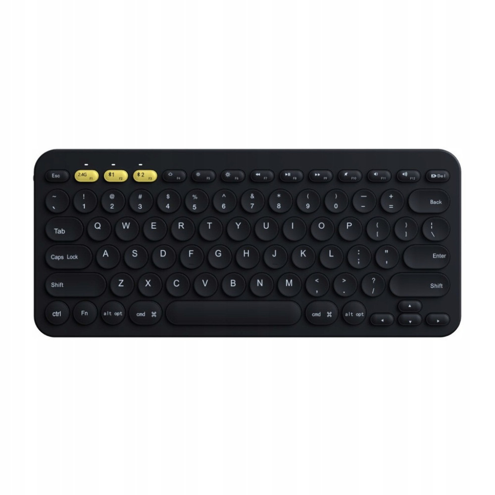 KLAWIATURA BEZPRZEWODOWA BK021 BLUETOOTH 5.0 IOS ANDROID WINDOWS CZARNA