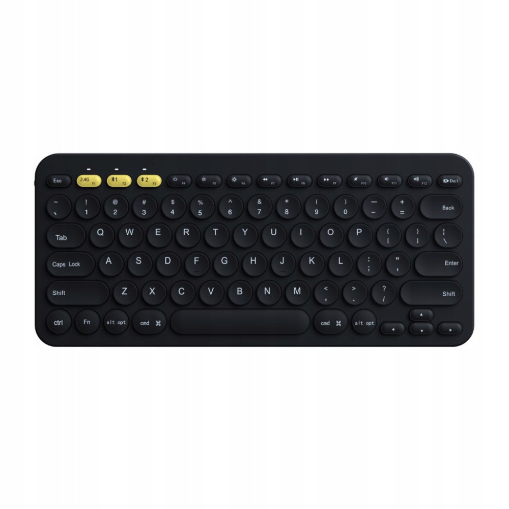 KLAWIATURA BEZPRZEWODOWA BK021 BLUETOOTH 5.0 IOS ANDROID WINDOWS CZARNA