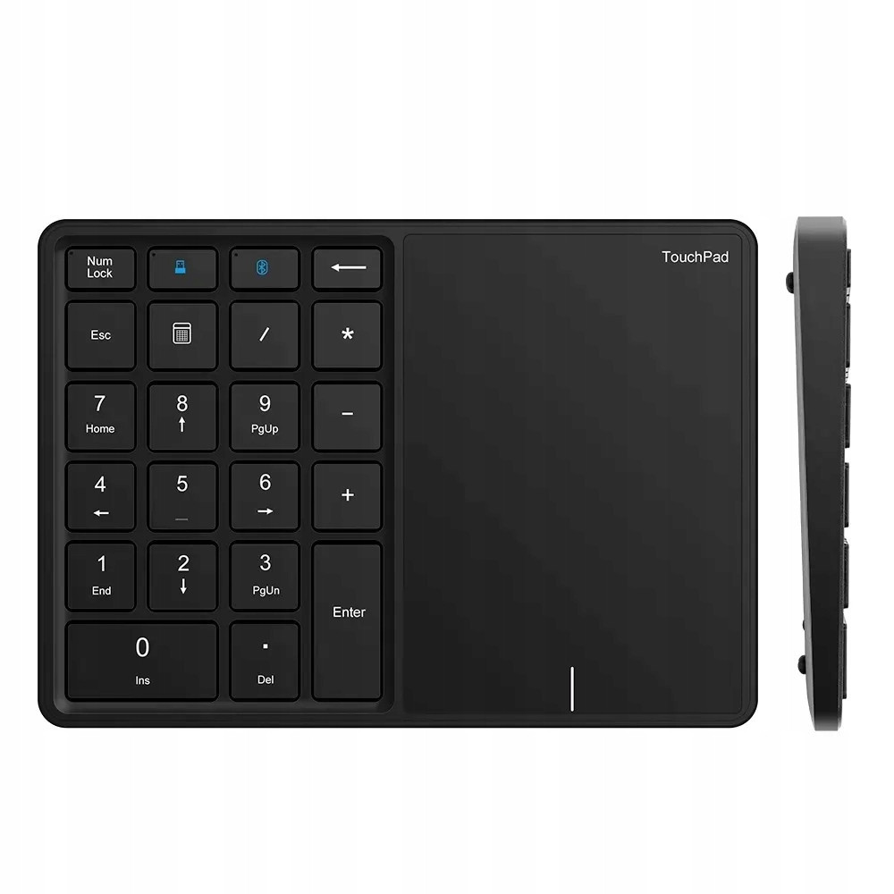 KLAWIATURA NUMERYCZNA BEZPRZEWODOWA DUAL TOUCHPAD
