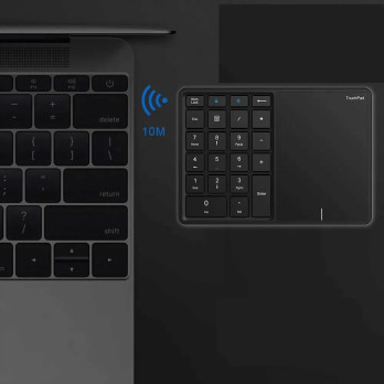 KLAWIATURA NUMERYCZNA BEZPRZEWODOWA DUAL TOUCHPAD