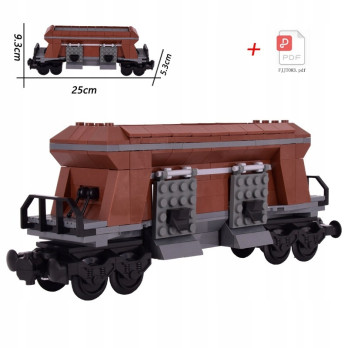 WAGON WĘGLARKA PASUJE DO L*GO TRAIN 60098 POCIĄG TOWAROWY INSTRUKCJA PDF