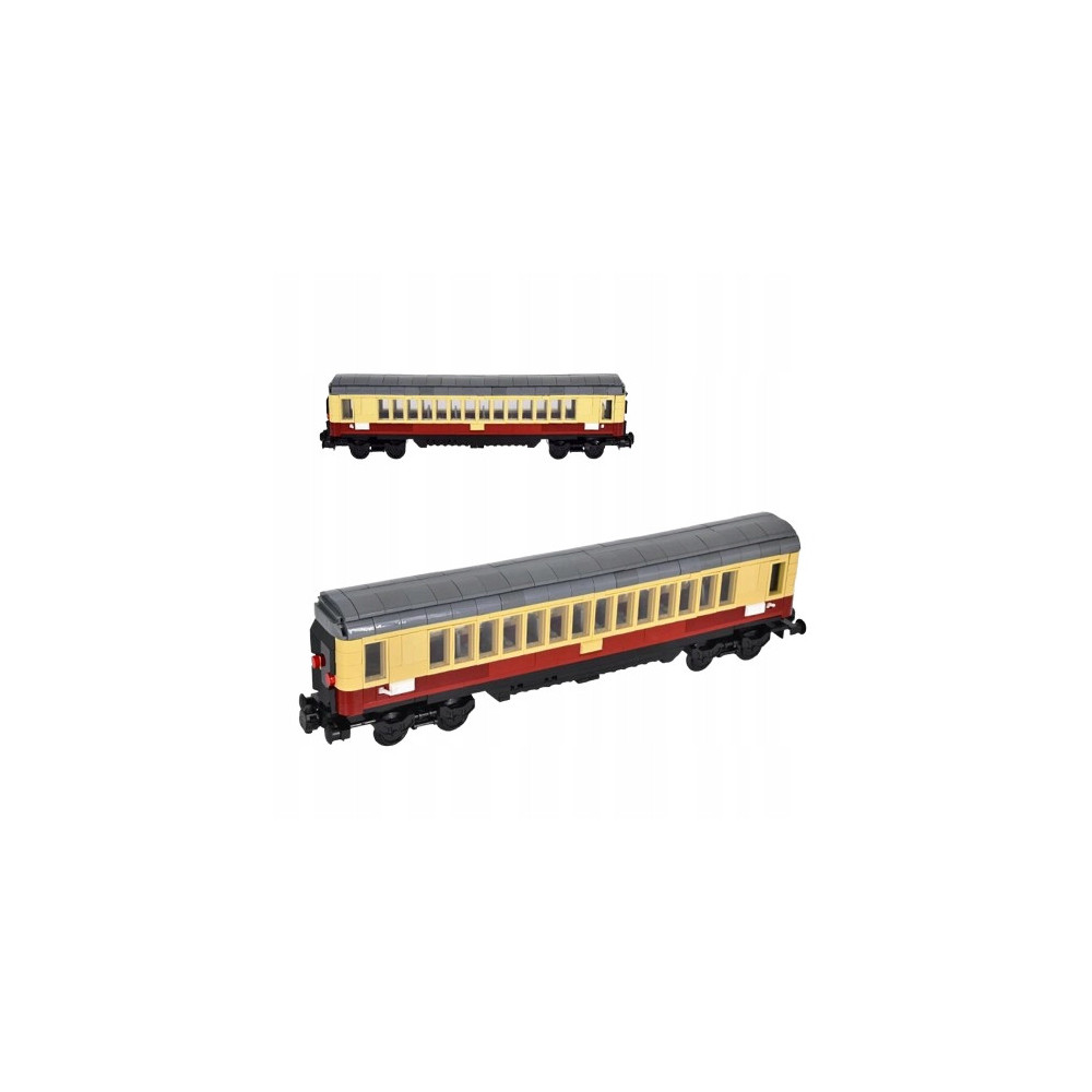 KLOCKI POCIĄG PASAŻERSKI RETRO RHEINGOLD WAGON KOLEJOWY PDF