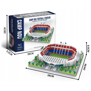 KLOCKI OLD TRAFFORD MANCHESTER UNITED MINI BLOCKS 3380+ REALISTYCZNY MODEL