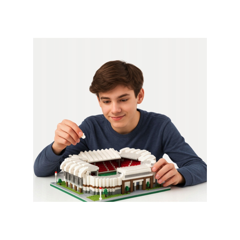KLOCKI OLD TRAFFORD MANCHESTER UNITED MINI BLOCKS 3380+ REALISTYCZNY MODEL