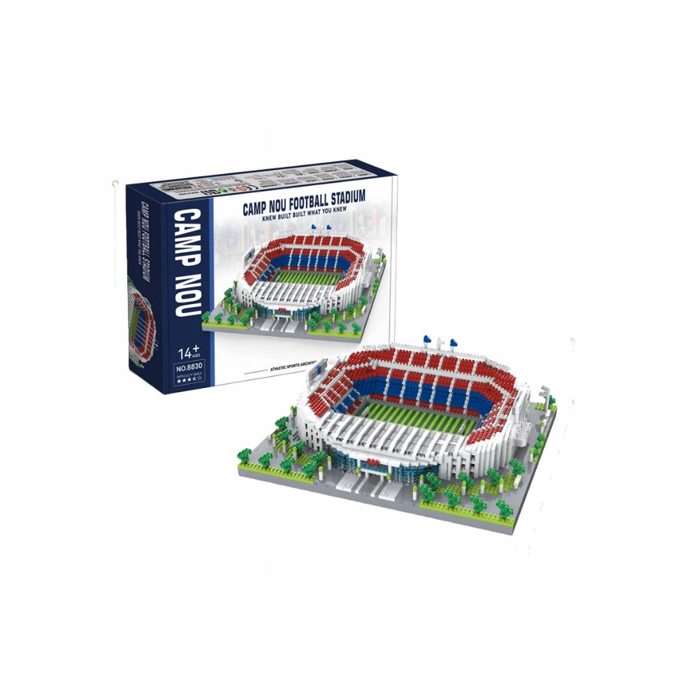 KLOCKI CAMP NOU STADION BARCELONA 3100+ MINI BLOCKS REALISTYCZNY MODEL