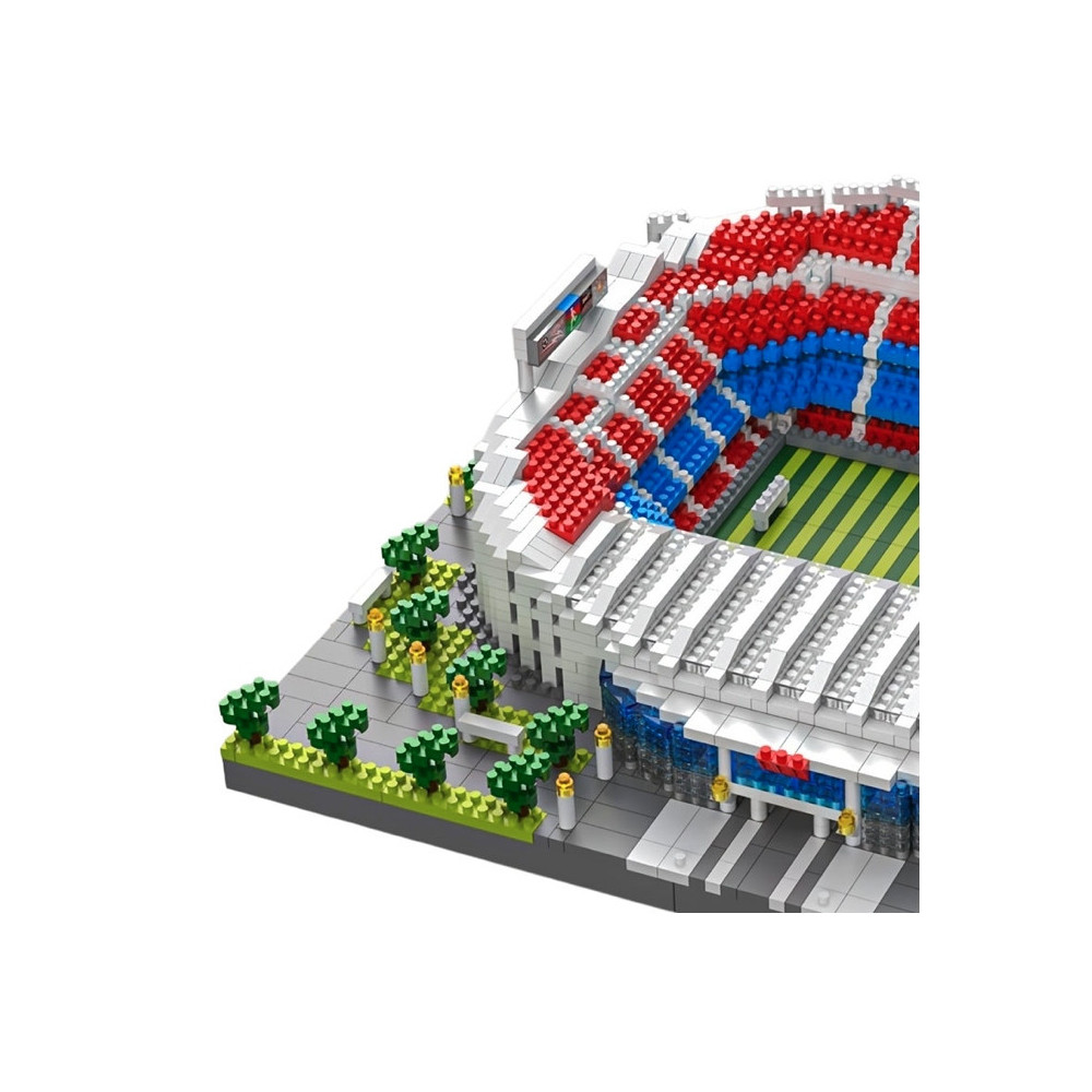 KLOCKI CAMP NOU STADION BARCELONA 3100+ MINI BLOCKS REALISTYCZNY MODEL