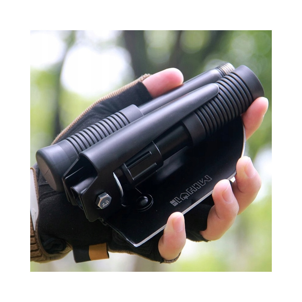 KOMPAKTOWA SAPERKA SKŁADANA 3W1 ŁOPATA SURVIVAL OUTDOOR KILOF PIŁA SZUFLA