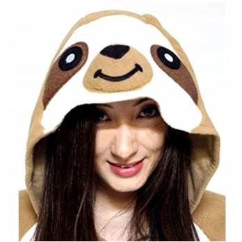 LENIWIEC ONESIE KOMBINEZON KIGURUMI DRES PIŻAMA M