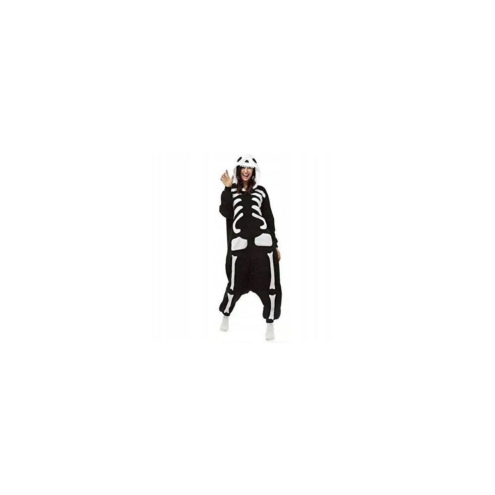 KOŚCIOTRUP-A ONESIE KOMBINEZON DRES KIGURUMI S
