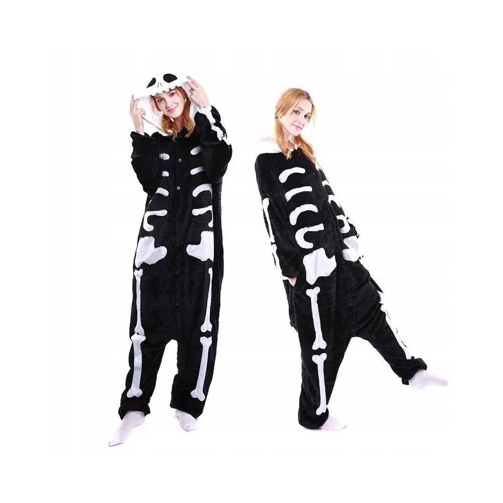 KOŚCIOTRUP-A ONESIE KOMBINEZON DRES KIGURUMI M