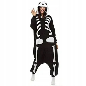 KOŚCIOTRUP-A ONESIE KOMBINEZON DRES KIGURUMI XL