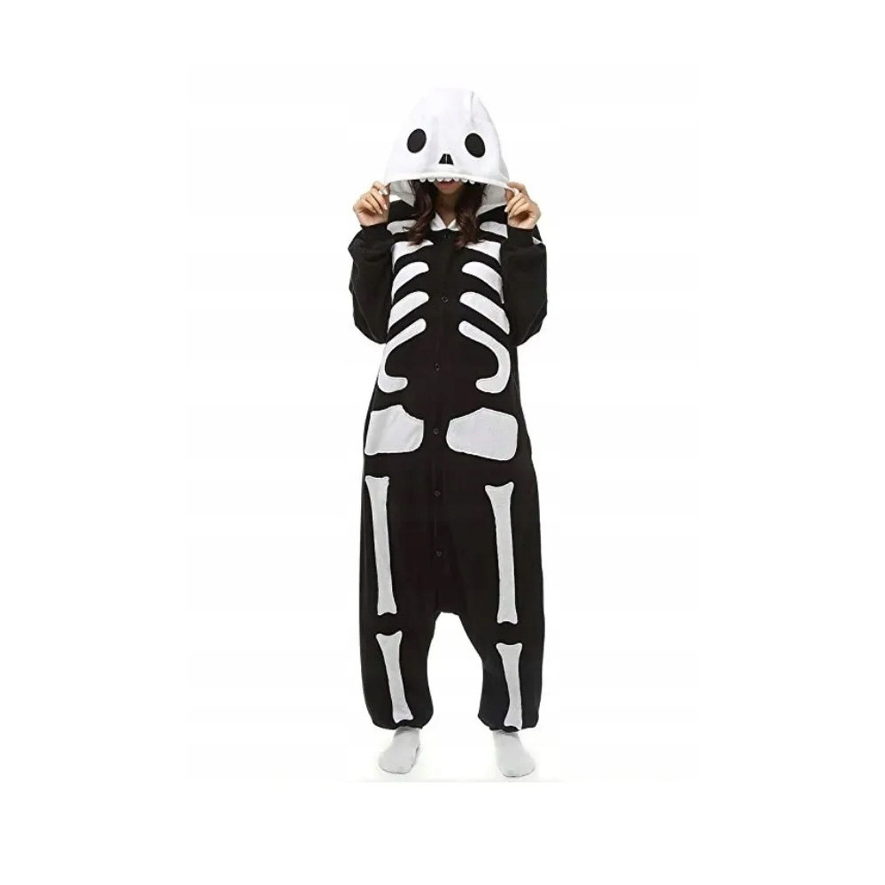 KOŚCIOTRUP-A ONESIE KOMBINEZON DRES KIGURUMI XL