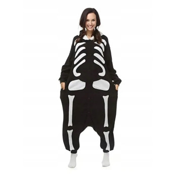 KOŚCIOTRUP-A ONESIE KOMBINEZON DRES KIGURUMI L
