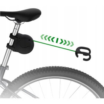 HOL ROWEROWY LINKA HOLOWNICZA DO ROWERU DZIECKA AUTOMATYCZNA 2.5M MOCNA