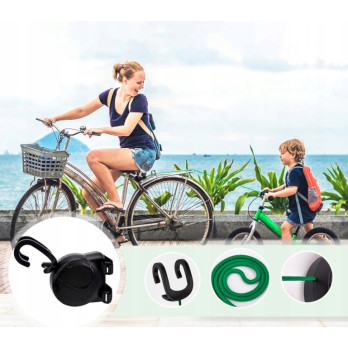 HOL ROWEROWY LINKA HOLOWNICZA DO ROWERU DZIECKA AUTOMATYCZNA 2.5M MOCNA