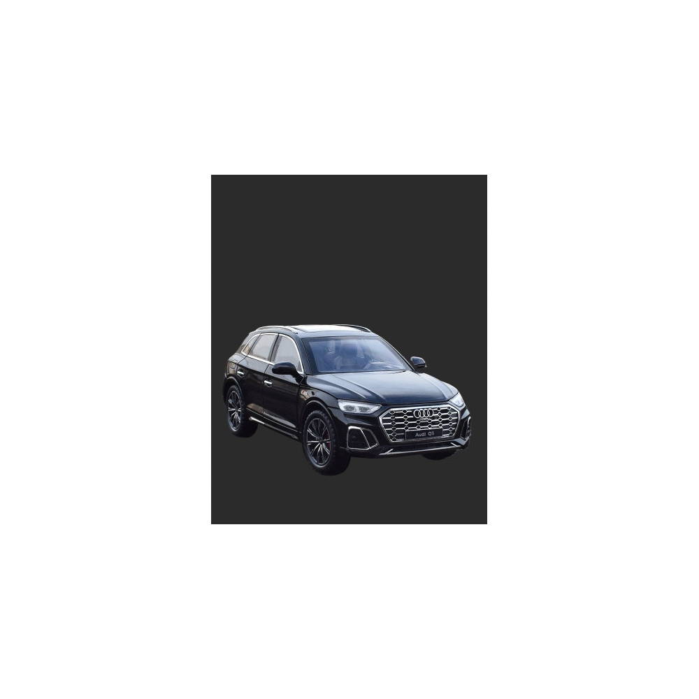 AUDI Q5 METALOWY MODEL SAMOCHODU 1:24 DŹWIĘK ŚWIATŁO CZARNY PREZENT