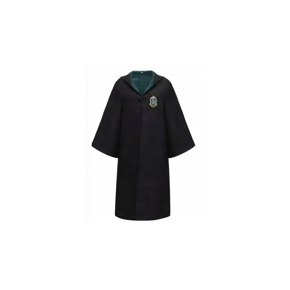 PRZEBRANIE STRÓJ HARRY POTTER SLYTHERIN PELERYNA CZARODZIEJA ROZMIAR XL