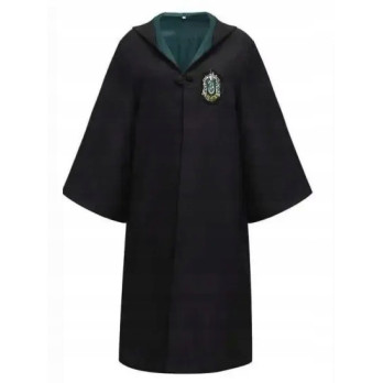 PRZEBRANIE STRÓJ HARRY POTTER SLYTHERIN PELERYNA CZARODZIEJA ROZMIAR XL