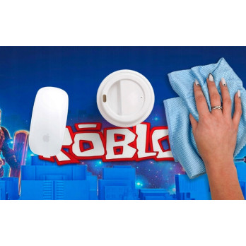 DUŻA PODKŁADKA OCHRONNA NA BIURKO MATA ROBLOX 40x90CM DLA GRACZA