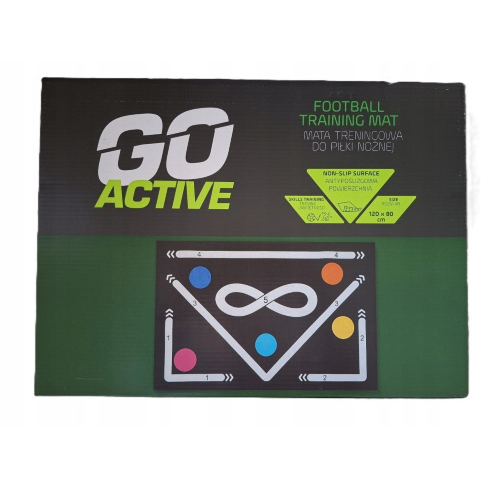 Mata treningowa do piłki nożnej 120x80 GO ACTIVE