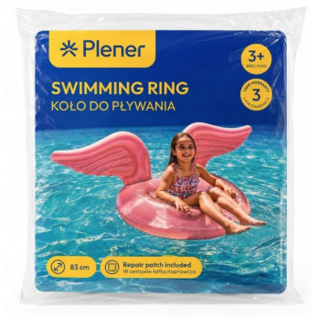 Plener Koło do Pływania Różowe Skrzydła 83 cm dmuchane