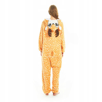 JELONEK ONESIE DRES PRZEBRANIE PIŻAMA KOMBINEZON KIGURUMI DEER XL