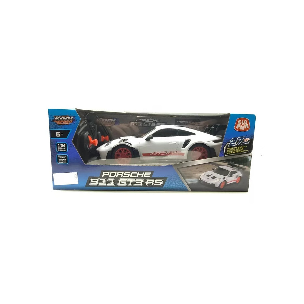 SAMOCHÓD ZDALNIE STEROWANY PORSCHE 911 GT3 RS 27MHZ ELE FUN