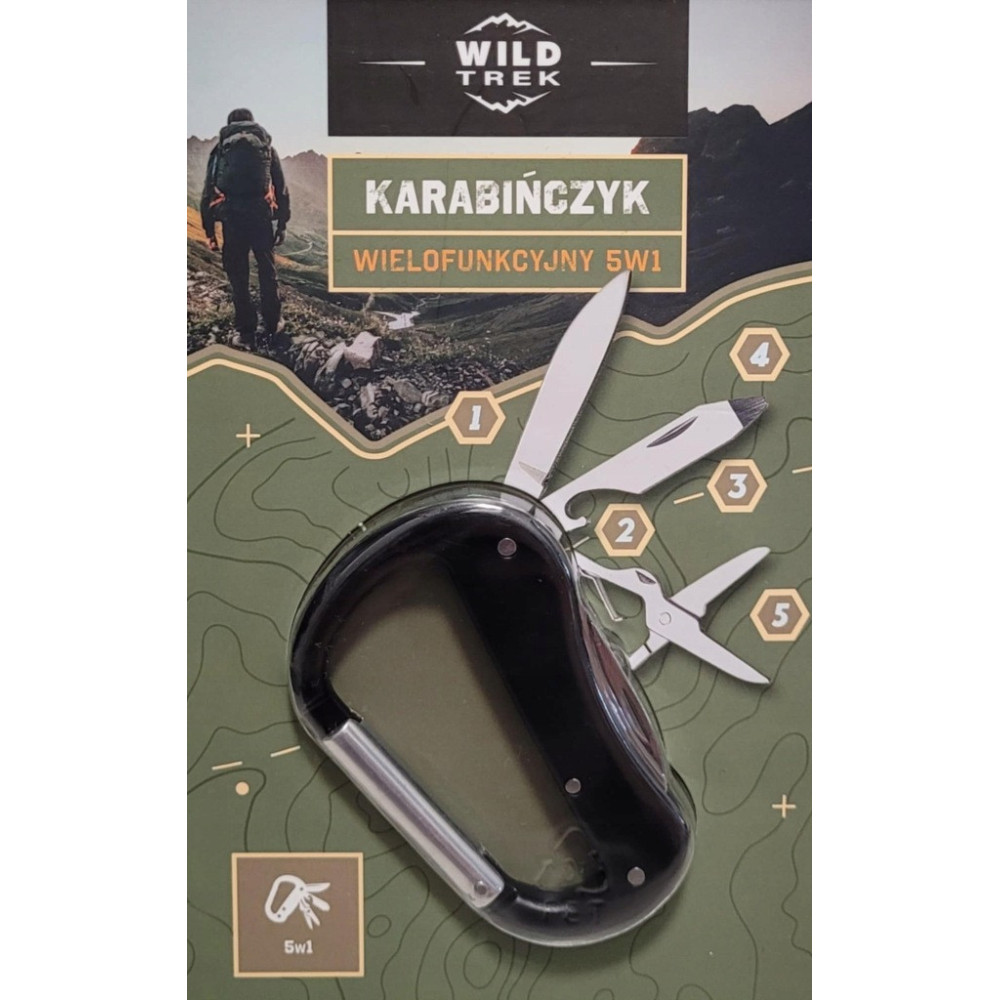 KARABIŃCZYK WIELOFUNKCYJNY 5W1 WILD TREK
