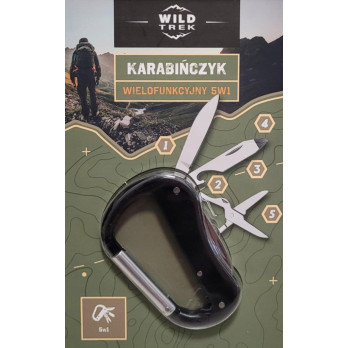KARABIŃCZYK WIELOFUNKCYJNY 5W1 WILD TREK