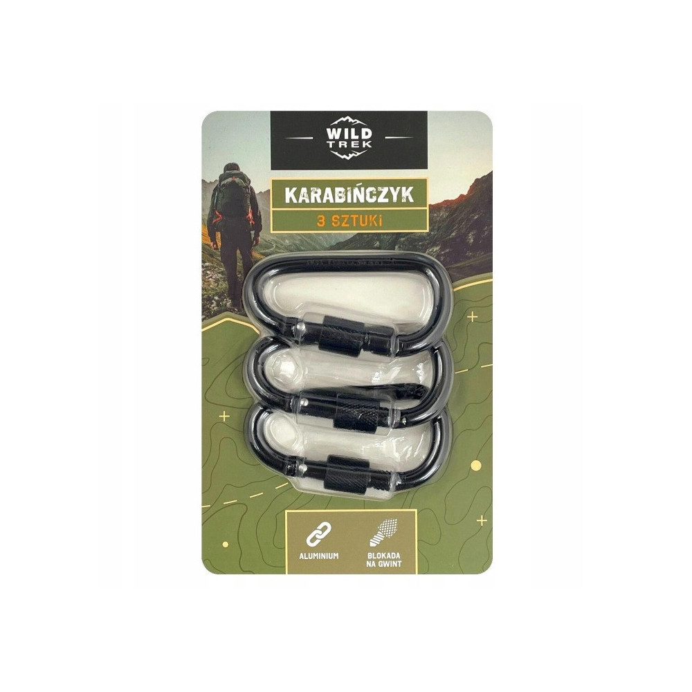31* WILD TREK Karabińczyk 3 szt.