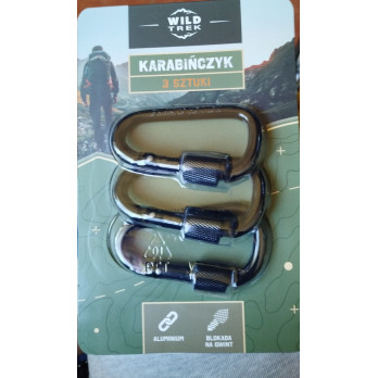 31* WILD TREK Karabińczyk 3 szt.