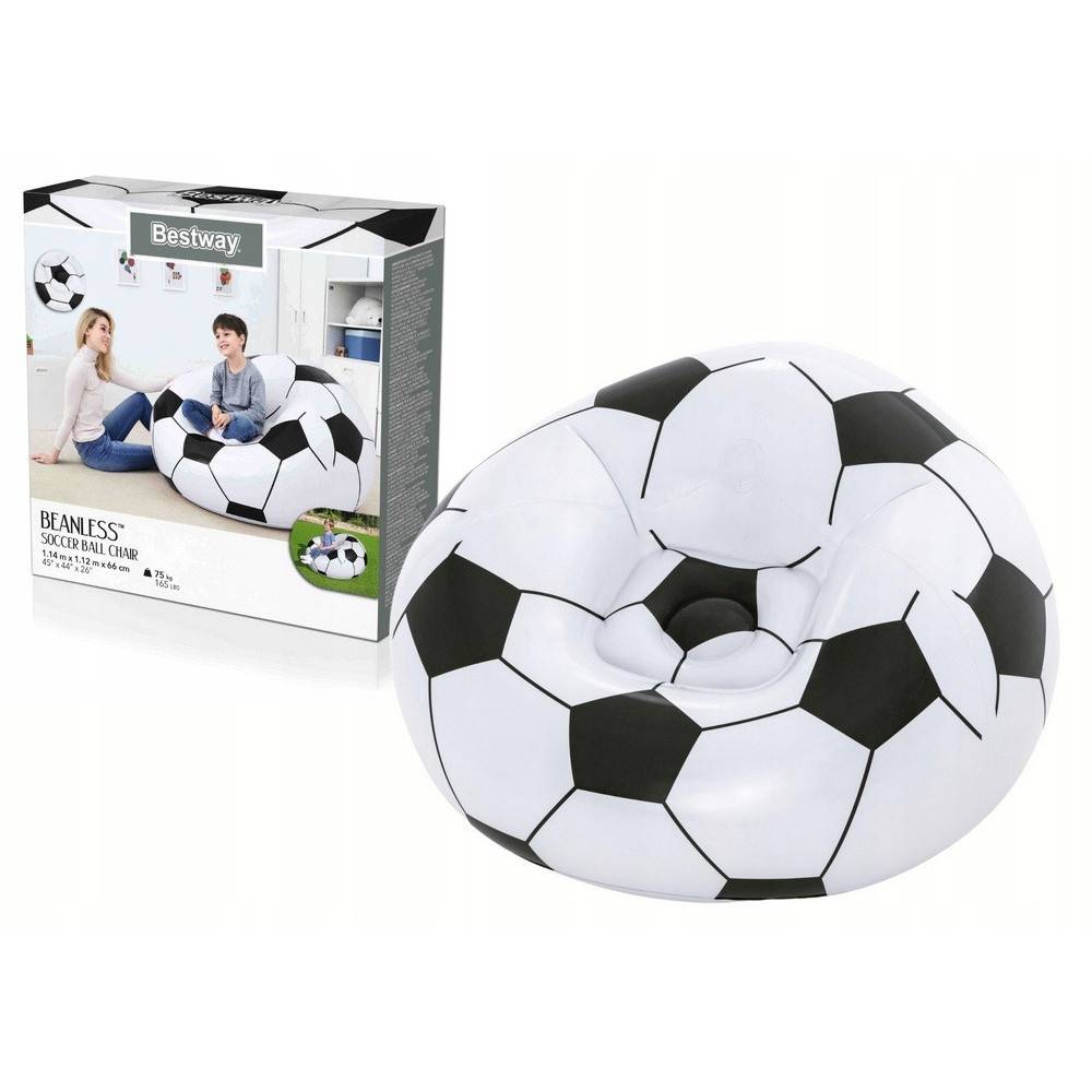 Piłka Dmuchana Bestway Soccer Idealna na Plażę i do Basenu