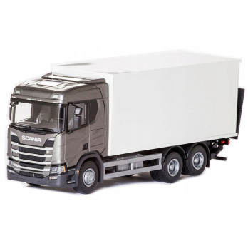 Scania CR z podnośnikiem szara metalik Emek 89603
