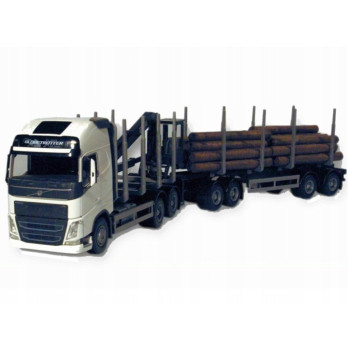 Volvo FH16 750 TRANSPORTER DREWNA Emek 71302 BIAŁY