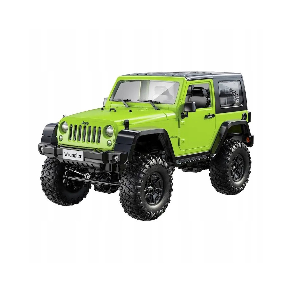 1:14 Jeep Wrangler Crawler Pro RC zielony/ żółty Double E E822
